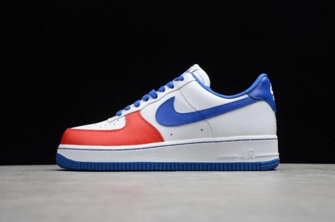 Women's | Nike Air Force 1 By Customer White Blue Red CT7875-164 Running Shoes
