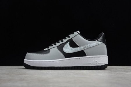 Men's | Nike Air Force 1 Low 3M Snake White Black DJ6033-001 Running Shoes