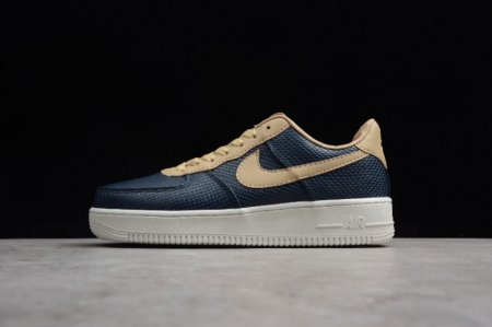 Men's | Nike Air Force 1 Upstep Dark Blue 596728-032 Running Shoes