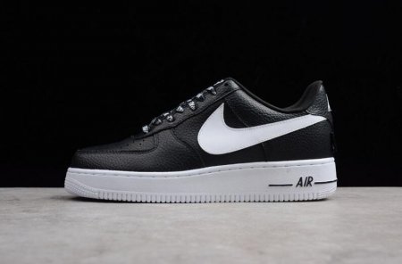 Women's | Nike Air Force 1 Low NBA Pack Black White 823511-007 Running Shoes
