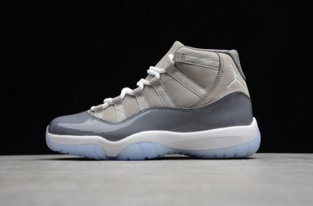 Men's | Air Jordan 11 Retro Cool Grey Medium Grey Basketball Shoes