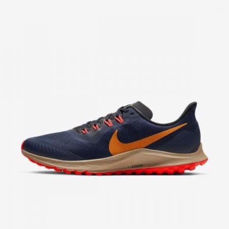 Nike Shoes Air Zoom Pegasus 36 Trail | Obsidian / Black / Laser Crimson / Magma Orange