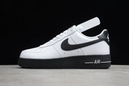 Men's | Nike Air Force 1 GS White Black CK7663-101 Running Shoes