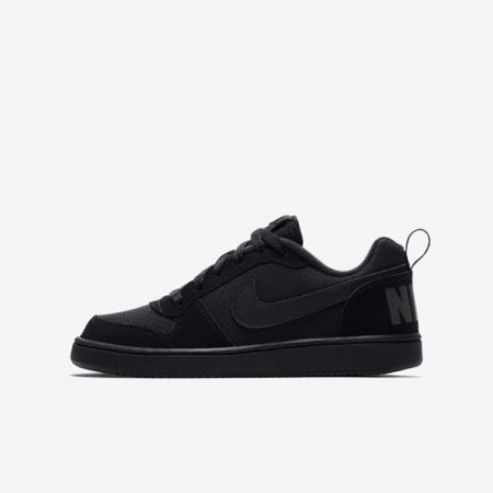 Nike Shoes Court Borough Low | Black / Black / Black
