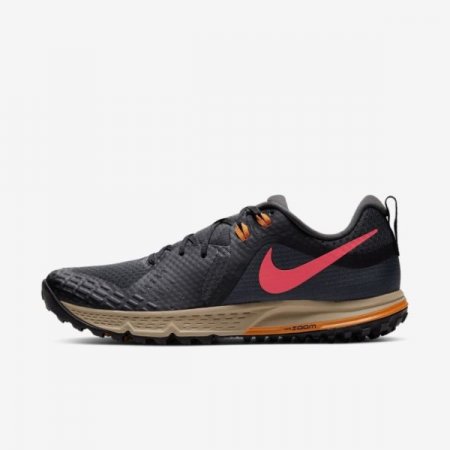 Nike Shoes Air Zoom Wildhorse 5 | Dark Smoke Grey / Black / Magma Orange / Laser Crimson