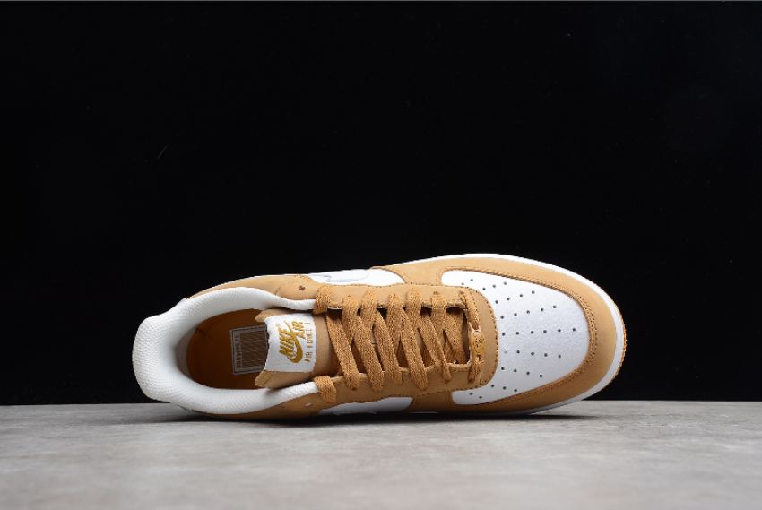 Men's | Nike Air Force 1 White Wgute Wheat 306353-991 Running Shoes