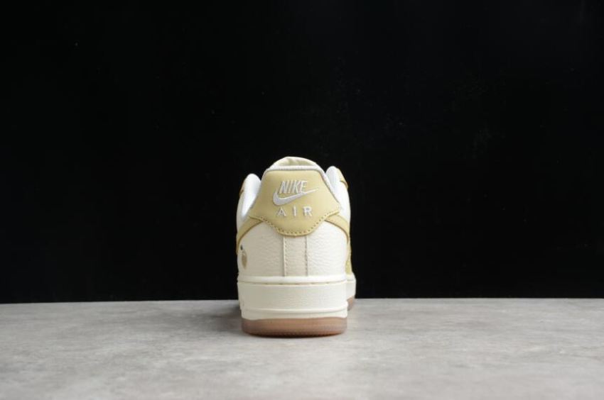 Men's | Nike Air Force 1 07 AA6902-700 Lemon White Shoes Running Shoes