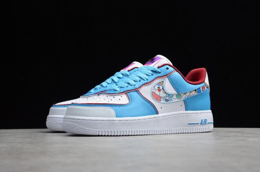 Women's | Nike Air Force 1 07 Blue Red White BQ8988-106 Running Shoes