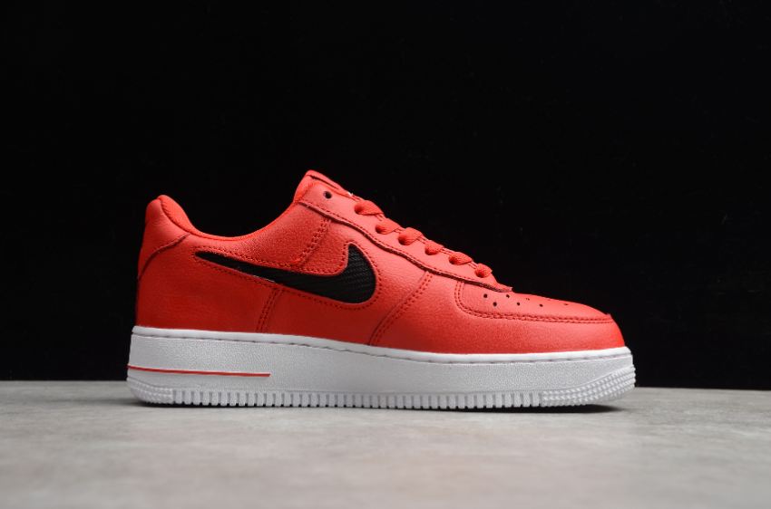 Men's | Nike Air Force 1 07 Clot Frgmt Red Black Hollowed Out CZ7377-600 Running Shoes