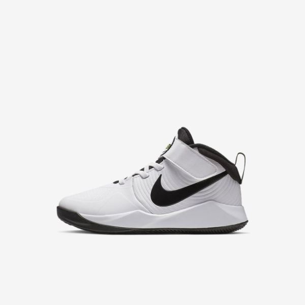 Nike Shoes Team Hustle D 9 | White / Volt / Black