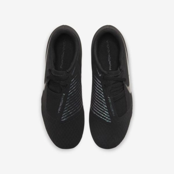 Nike Shoes Jr. Phantom Venom Academy FG | Black / Black