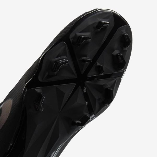 Nike Shoes Jr. Phantom Venom Academy FG | Black / Black