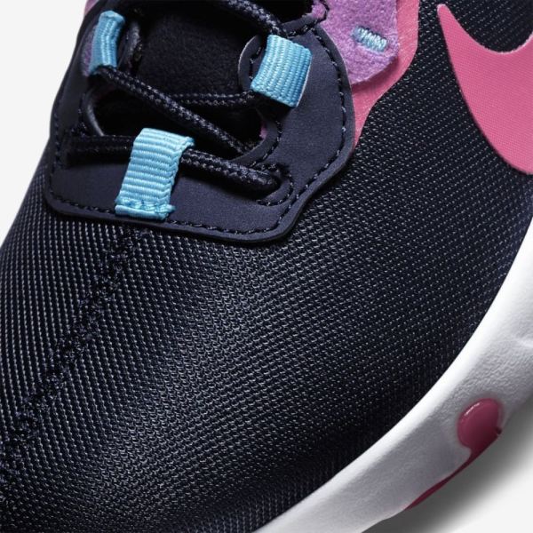 Nike Shoes Renew Element 55 | Blackened Blue / Purple Nebula / Blue Fury / Watermelon