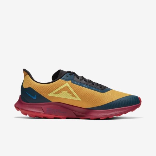 Nike Shoes Air Zoom Pegasus 36 Trail GORE-TEX | University Gold / Noble Red / Midnight Turquoise / Black