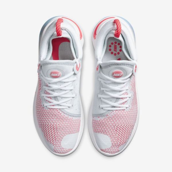 Nike Shoes Joyride Run Flyknit | Pure Platinum / White / Stealth / Laser Crimson