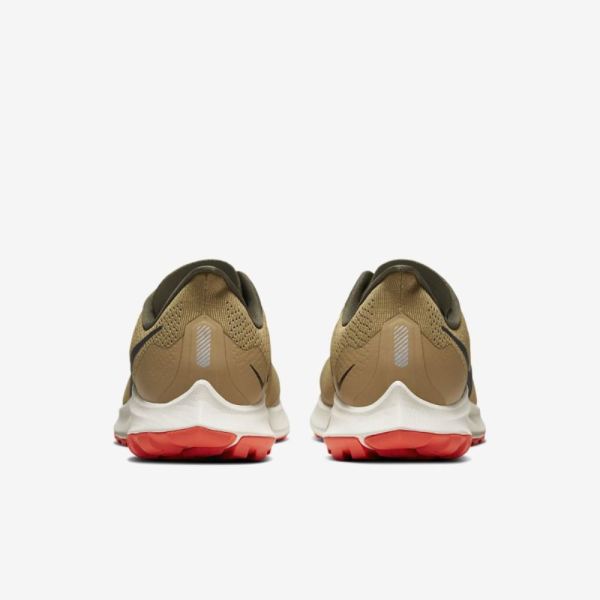Nike Shoes Air Zoom Pegasus 36 Trail | Beechtree / Cargo Khaki / Bright Crimson / Off Noir