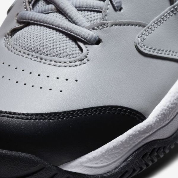Nike Shoes Court Lite 2 | Light Smoke Grey / Off Noir / White / Blue Hero