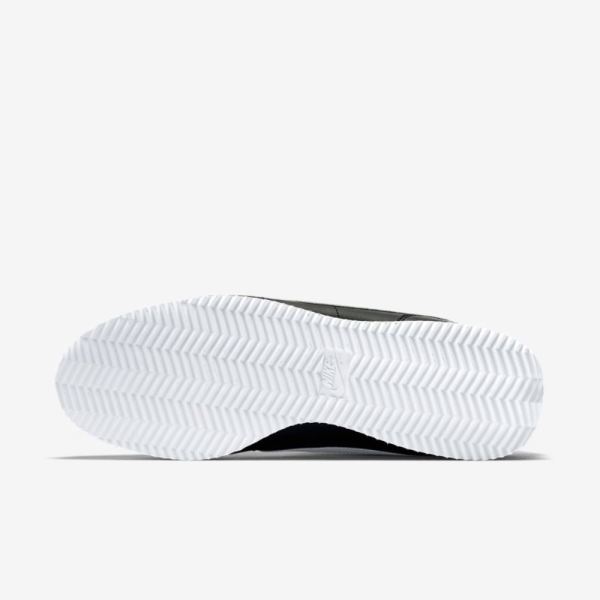 Nike Shoes Cortez Basic | Black / Metallic Silver / White
