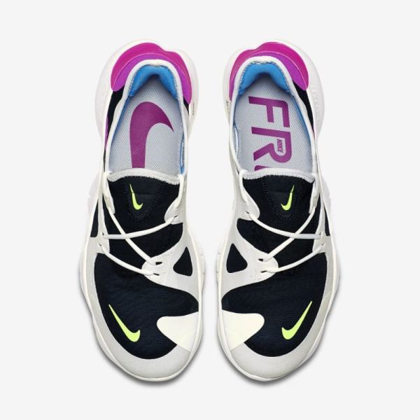Nike Shoes Free RN 5.0 | Summit White / Black / Blue Hero / Volt Glow