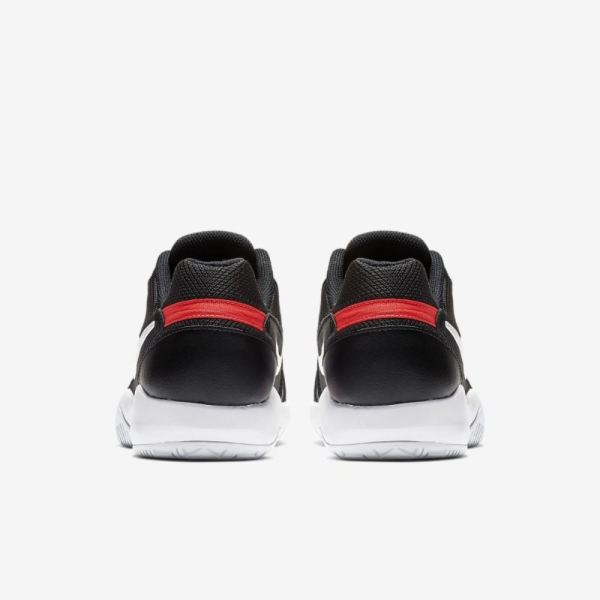 Nike Shoes Court Air Zoom Resistance | Black / Bright Crimson / White