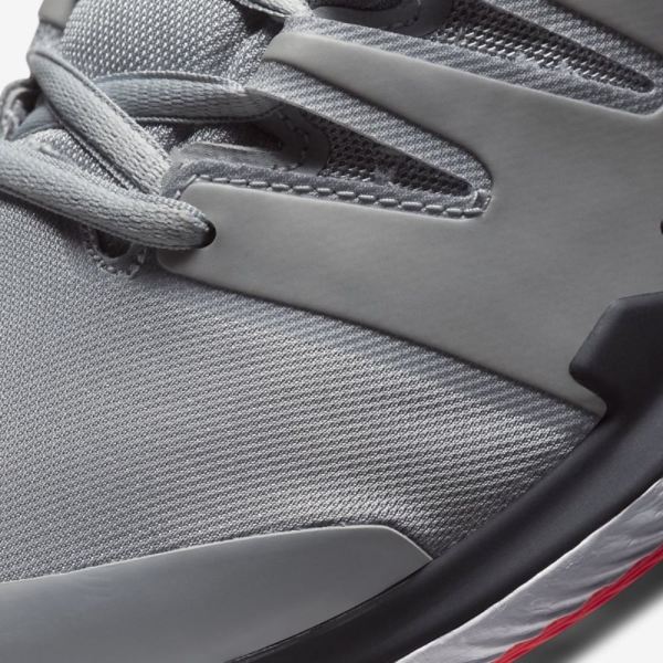 Nike Shoes Court Air Zoom Vapor X | Light Smoke Grey / Off Noir / White / Blue Hero