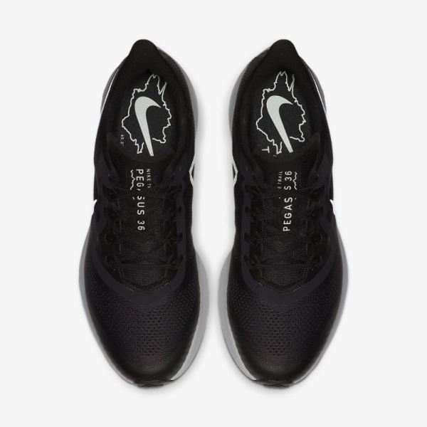 Nike Shoes Air Zoom Pegasus 36 Trail | Oil Grey / Black / Wolf Grey / Barely Grey