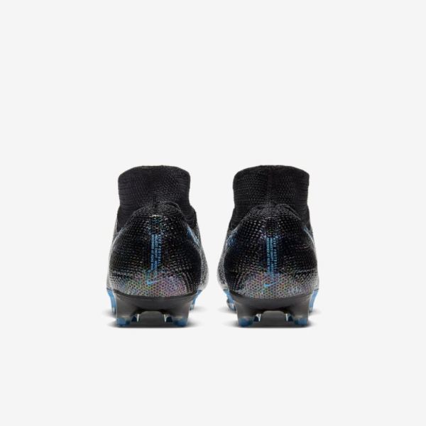 Nike Shoes Mercurial Superfly 7 Elite FG | Black / Black / Anthracite / Laser Blue