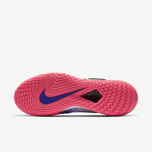 Nike Shoes Court Air Zoom Vapor Cage 4 | Black / Laser Crimson / Persian Violet / White