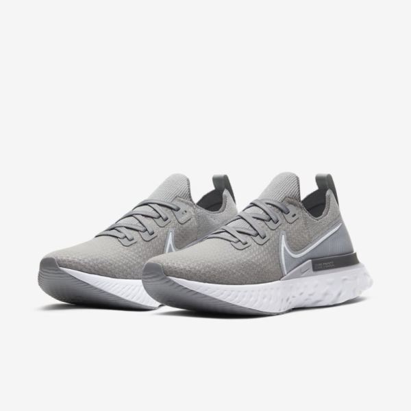 Nike Shoes React Infinity Run Flyknit | Cool Grey / Wolf Grey / Metallic Silver / White