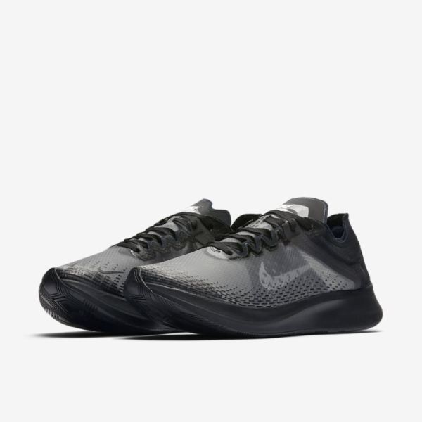 Nike Shoes Zoom Fly SP Fast | Black / Dark Grey / White