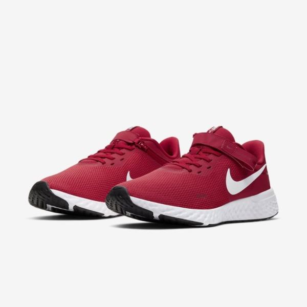 Nike Shoes Revolution 5 FlyEase | Gym Red / Black / White