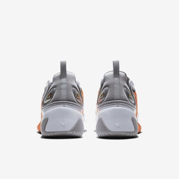 Nike Shoes Zoom 2K | White / Total Orange / Light Smoke Grey