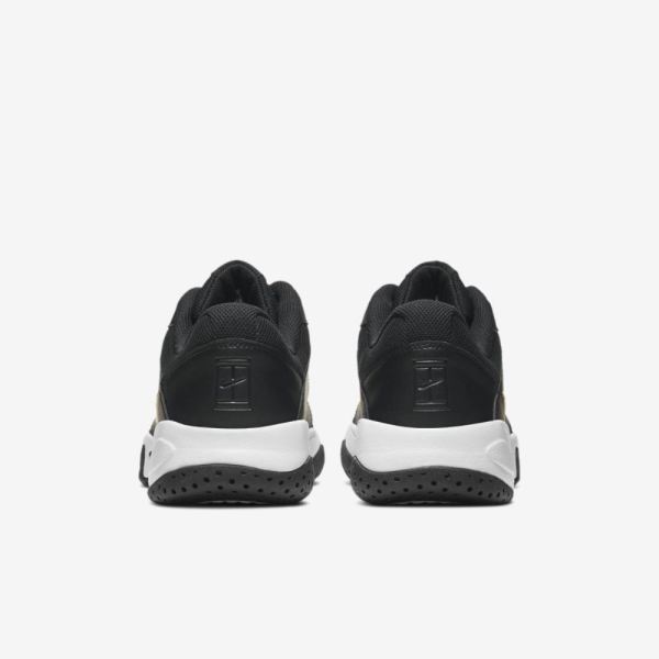 Nike Shoes Court Lite 2 | Black / White / Metallic Gold