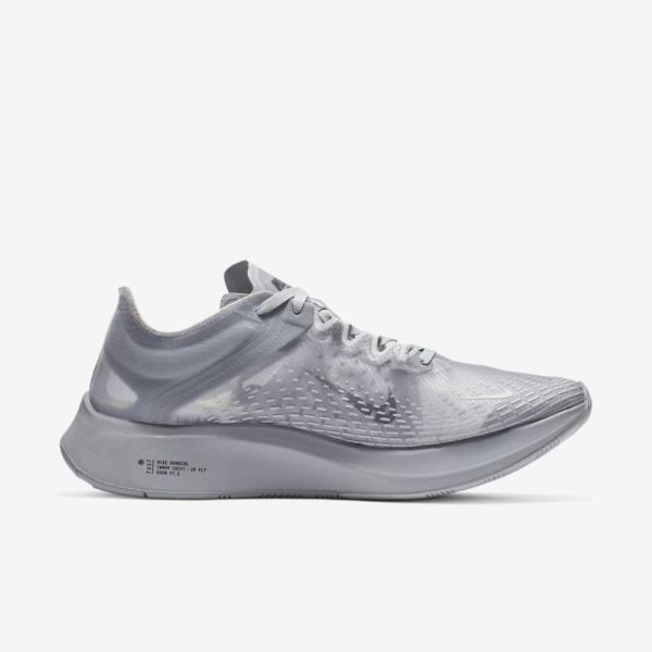 Nike Shoes Zoom Fly SP Fast | Wolf Grey / Wolf Grey / Black