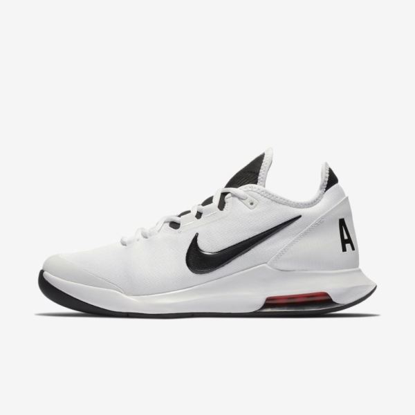 Nike Shoes Court Air Max Wildcard | White / White / Bright Crimson / Black