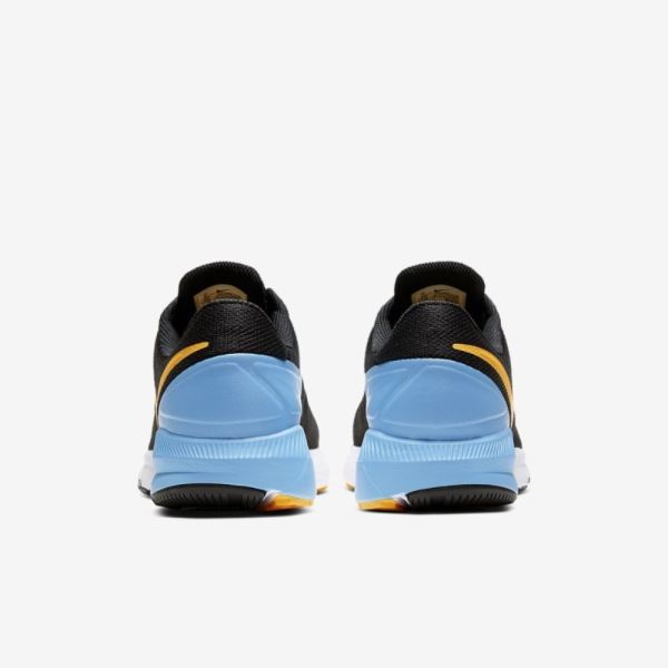 Nike Shoes Air Zoom Structure 22 | Black / University Blue / White / Laser Orange