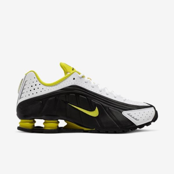 Nike Shoes Shox R4 | Black / White / Dynamic Yellow