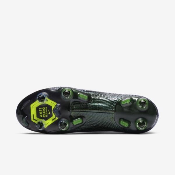 Nike Shoes Mercurial Superfly 7 Elite SG-PRO Anti-Clog Traction | Black / Black