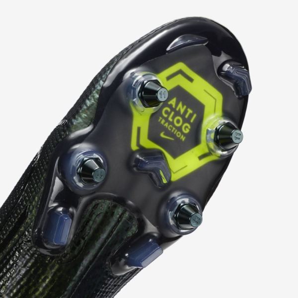 Nike Shoes Mercurial Superfly 7 Elite SG-PRO Anti-Clog Traction | Black / Black