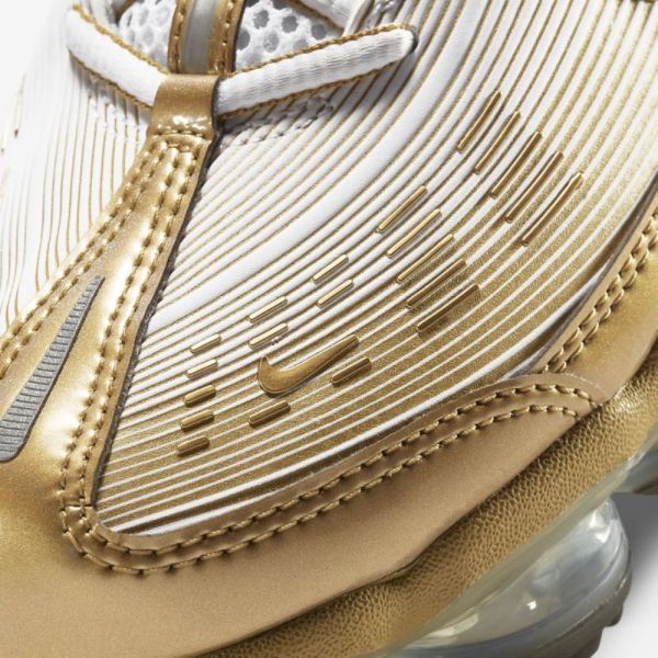 Nike Shoes Air VaporMax 360 | White / Black / Metallic Silver / Metallic Gold