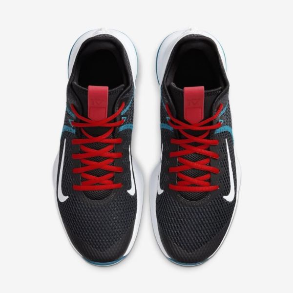 Nike Shoes LeBron Witness 4 | Black / Chile Red / Glass Blue / White
