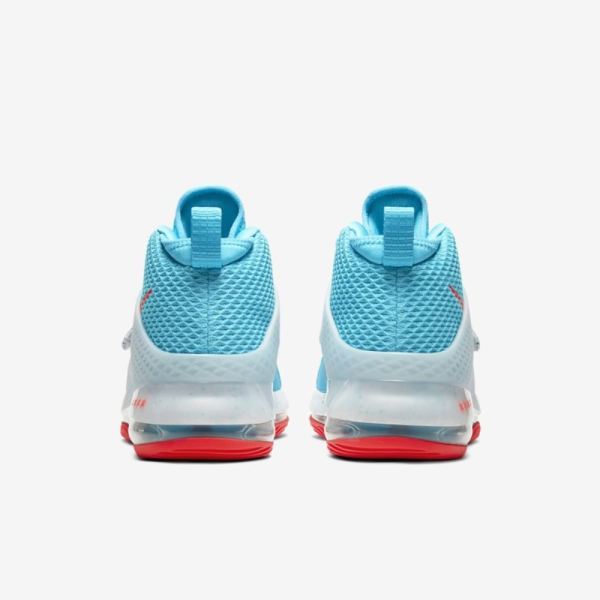 Nike Shoes Air Force Max II | Blue Fury / White / Bright Crimson
