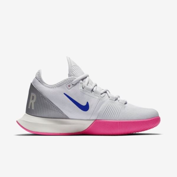 Nike Shoes Court Air Max Wildcard | Pure Platinum / Metallic Platinum / Pink Blast / Racer Blue