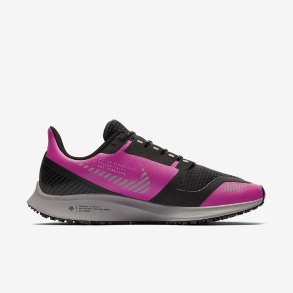 Nike Shoes Air Zoom Pegasus 36 Shield | Fire Pink / Black / Atmosphere Grey / Silver