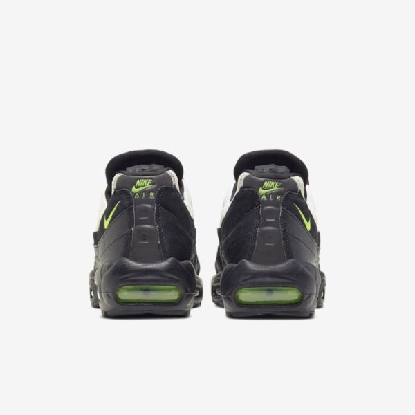 Nike Shoes Air Max 95 Essential | Black / Platinum Tint / Crimson / Electric Green